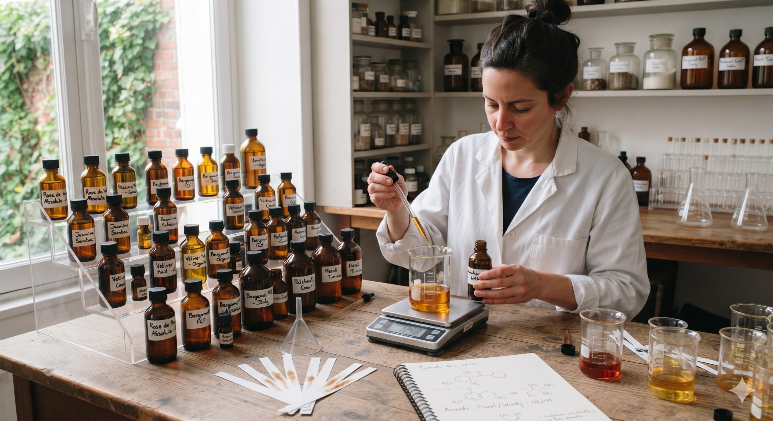 Skincare products or cosmetic laboratory